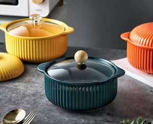 19.5cm soup bowl with lid (1ltr)- JSB-195