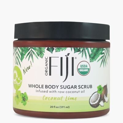 Whole Body Sugar Scrub Infused With Coconut Oil Coconut Lime