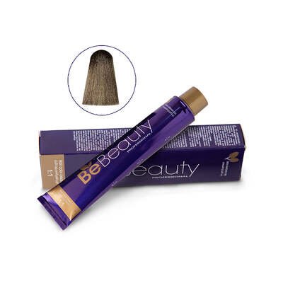 Be Beauty Professional, Hair Color 6.11, Dark Intense Ash Blonde, 100 Ml