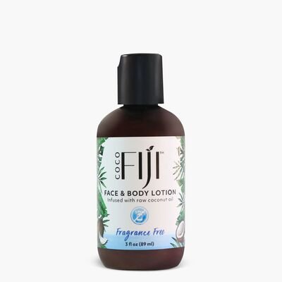Face & Body Lotion Infused With Raw Coconut Oil Fragrance Free