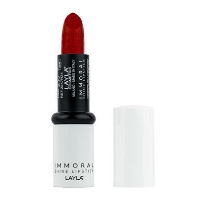 Layla Immoral Shine Lipstick N.26 Immortal Red