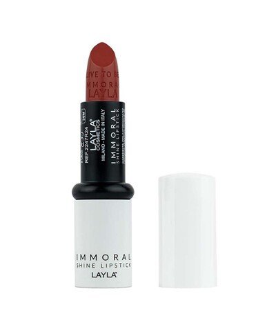 Layla Immoral Shine Lipstick N.22 Dirty Peach